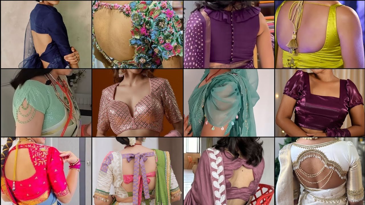 Fancy Blouse design : रेडीमेड के फैंसी ब्लाउज के लेटेस्ट डिज़ाइन देखे