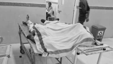 धारदार हथियार से पिता पुत्र की हत्या