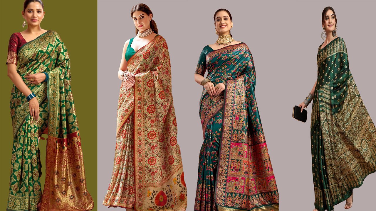 सास और बहू दोनों के लिए बेस्ट हैं इस तरह की साड़ी, Hartalika Teej बन जाएगा यादगार