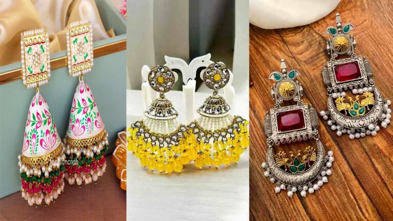 Jhmuka Designs: सूट संग स्टाइल करें ये ट्रेंडी इयररिंग्स डिजाइंस, लुक दिखेगा बेहद खास