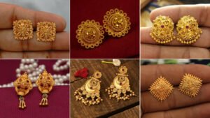 Gold Earring Design: मिनी स्टड इयररिंग, कम गोल्ड में ज्यादा स्टाइल