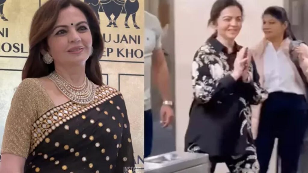 न्यूयॉर्क में नीता अंबानी का नो-मेकअप लुक