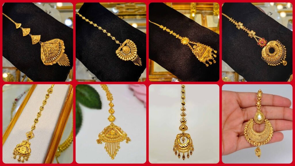 Maang Tikka Designs: ये गोल्ड मांग टीका लगेंगे बेहद खूबसूरत, देखें कलेक्शन