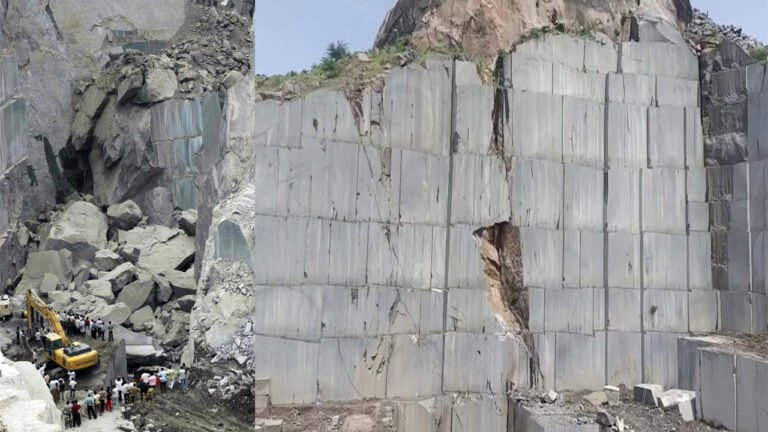 Major accident in granite mine in Andhra Pradesh, 6 workers killed; many injured