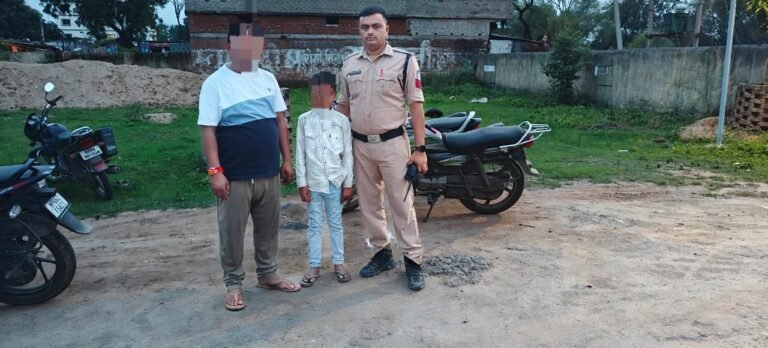 ममता और मुस्तैदी की मिसाल : खुटार में गुमशुदा बालक अंश विश्वकर्मा सकुशल परिजनों को मिला