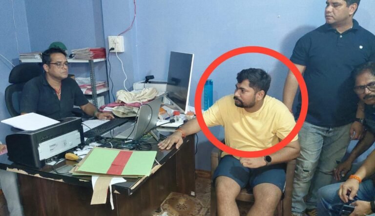 20 हजार रुपए रिश्वत लेते इंजीनियर गिरफ्तार