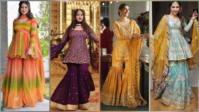 Sharara Suit Design: स्टाइलिश लुक के लिए पहनें ये लेटेस्ट शरारा सूट डिज़ाइन 3 Sharara Suit Design: स्टाइलिश लुक के लिए पहनें ये लेटेस्ट शरारा सूट डिज़ाइन