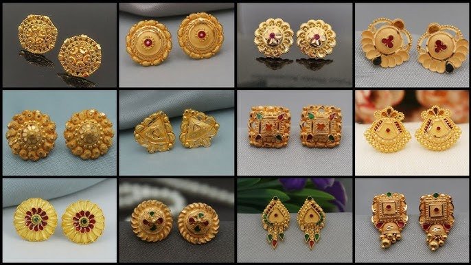 Gold Tops Designs: गोल्ड इयररिंग के ये लेटेस्ट डिजाइन आपको देंगे खूबसूरत लुक