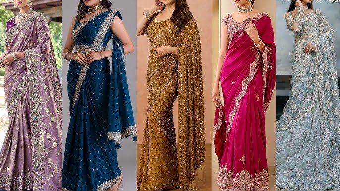 Saree Design 2025: ये ट्रेंडी टॉप साड़ियाँ दर्शकों का दिल जीत लेंगी