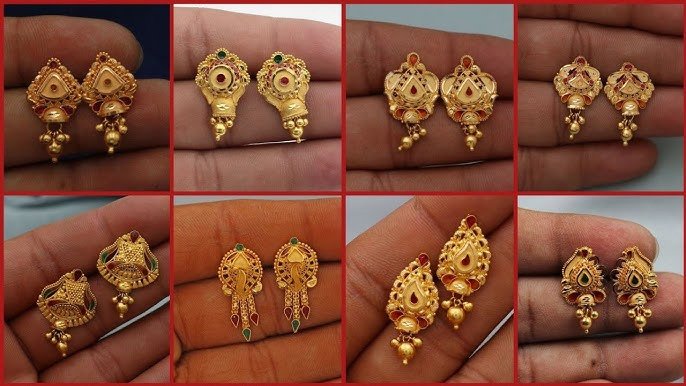 Gold Earrings Designs: डेली वियर के लिए बेस्ट रहेंगे ये खूबसूरत इयररिंग्स, देखें डिजाइंस