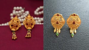 Gold Tops Design: आंटियाँ घर पर भी ऐसे ही हैवी टॉप पहनती हैं, देखें सोने के स्टड इयररिंग्स के खूबसूरत डिज़ाइन
