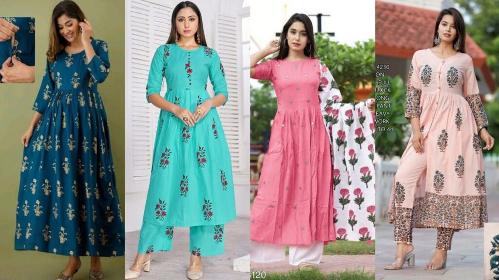 नए Kurti Design पर फ़िदा हैं मॉडर्न महिलाएं! खूबसूरत प्रिंट और सॉफ्ट फैब्रिक 4 नए Kurti Design पर फ़िदा हैं मॉडर्न महिलाएं! खूबसूरत प्रिंट और सॉफ्ट फैब्रिक