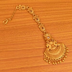 Gold Maang Tikka Design: ब्राइडल गोल्ड मांग टीका के कुछ लेटेस्ट डिज़ाइन देखे 5 Gold Maang Tikka Design: ब्राइडल गोल्ड मांग टीका के कुछ लेटेस्ट डिज़ाइन देखे