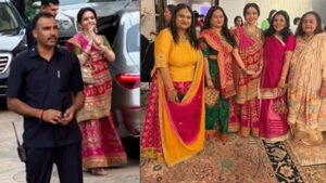 Nita Ambani Navratri Look: नीता अंबानी के बनारसी लहंगे में दिखें नवरात्रि के 9 रंग, डांडिया नाइट लुक
