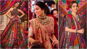 Nita Ambani Navratri Look: नीता अंबानी के बनारसी लहंगे में दिखें नवरात्रि के 9 रंग, डांडिया नाइट लुक