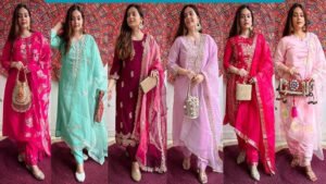 Karwa Chauth kurta set: स्टाइलिश Kurta Set कलेक्शन, मिलेगा ट्रेडिशनल के साथ ट्रेंडी फेस्टिव लुक