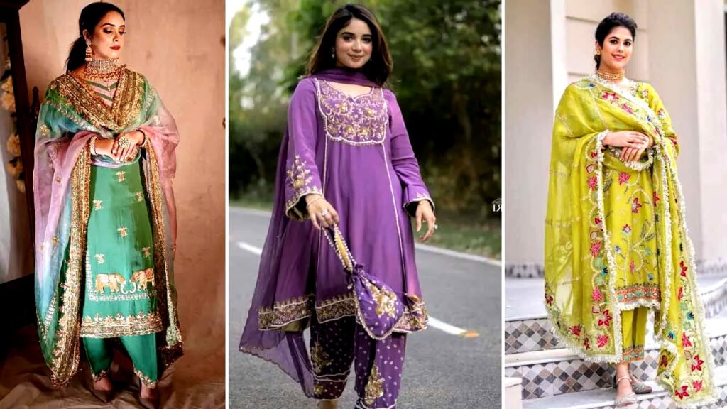 Fancy Suit Design: इन दिनों बाज़ार में पार्टीवियर सूट की भारी माँग है,फंक्शन के लिए रहेंगे परफेक्ट