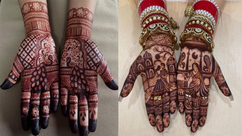 Karwa Chauth Mehndi Design: करवा चौथ पर लगाएं ब्यूटीफुल मेहंदी डिजाइन, बनाएं हाथों को और भी खूबसूरत 1 Karva Chauth Mehndi Designs : करवा चौथ पर मेहंदी से सजाएं हाथ
