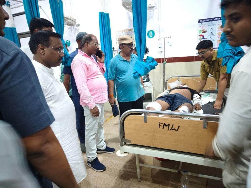 सीधी सिंगरौली NH 39 में हुआ भीषण सड़क हादसा, 3 की मौत