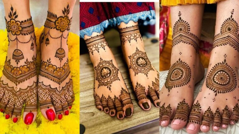 Karwa Chauth Mehndi: करवा चौथ पर चुनें एंकलेट स्टाइल पैर की मेहंदी डिजाइन