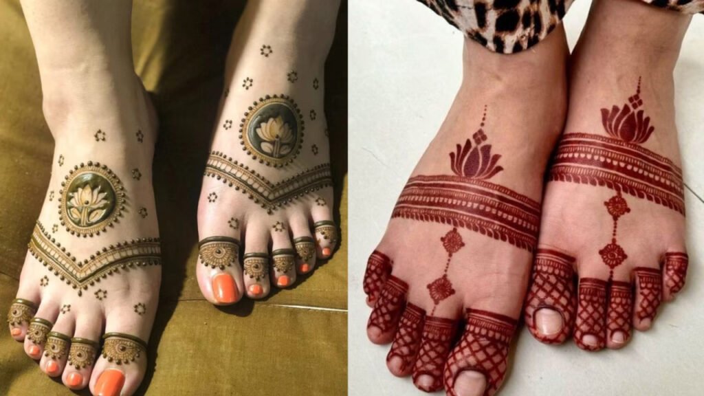 Karwa Chauth Mehndi: करवा चौथ पर चुनें एंकलेट स्टाइल पैर की मेहंदी डिजाइन 3 Karwa Chauth Mehndi: करवा चौथ पर चुनें एंकलेट स्टाइल पैर की मेहंदी डिजाइन