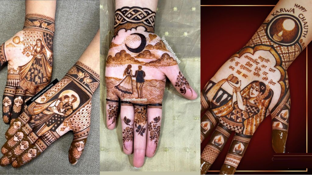 Karwa Chauth Mehndi Design: करवा चौथ के दिन खूबसूरत मेहंदी डिज़ाइन लगाएँ, आपके हाथ और भी खूबसूरत दिखें 3 Karwa Chauth Mehndi Design: करवा चौथ के दिन खूबसूरत मेहंदी डिज़ाइन लगाएँ, आपके हाथ और भी खूबसूरत दिखें