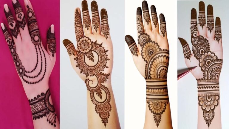 Mehndi Design: ये ट्रेंडी मेहंदी डिज़ाइन आपके हाथों को शाही लुक देंगे स्टाइल मेहंदी डिज़ाइन