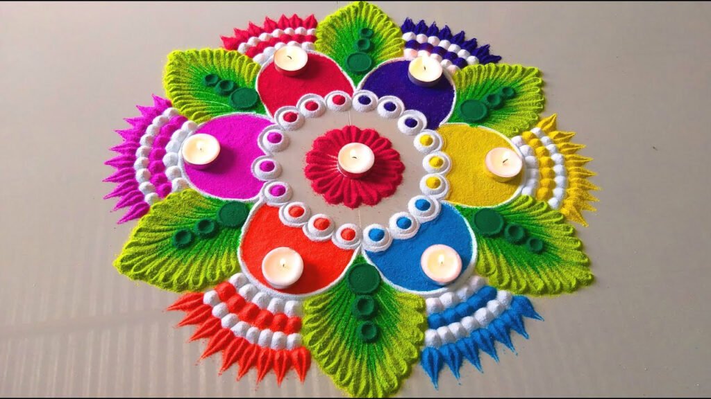 Rangoli Designs Diwali: ये रहा रंगोली का सबसे बेस्ट डिजाइन, सब देखकर कहेंगे- वाह! वाह! क्या बात है!