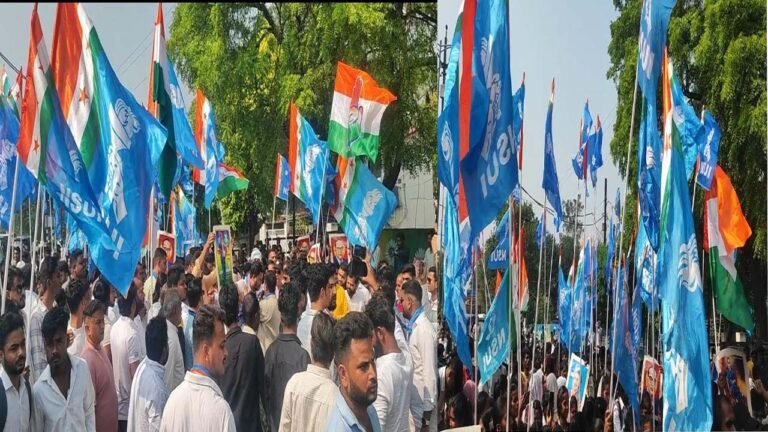 NSUI प्रदेश अध्यक्ष आशुतोष चौकसे के नेतृत्व में सिंगरौली में सौंपा गया ज्ञापन