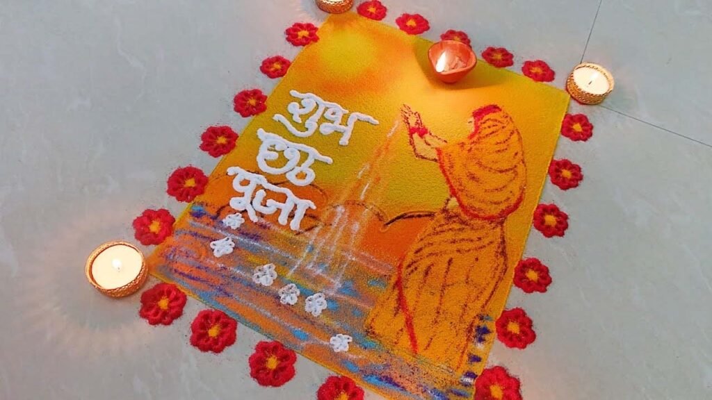 Chhath Rangoli Designs: छठ के लिए बनाएँ ये यूनिक रंगोली, आप भी करें ट्राई 2 Chhath Rangoli Designs: छठ के लिए बनाएँ ये यूनिक रंगोली, आप भी करें ट्राई