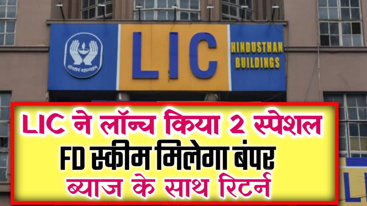LIC FD Scheme: LIC ने लॉन्च की दो खास FD स्कीम, मिलेगा बंपर ब्याज और रिटर्न
