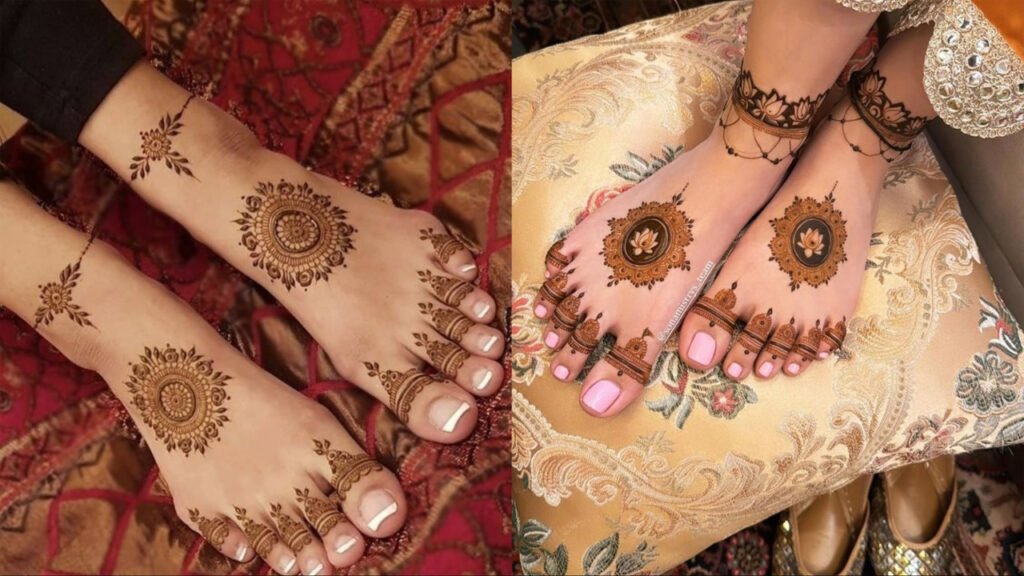 Karwa Chauth Mehndi: करवा चौथ पर चुनें एंकलेट स्टाइल पैर की मेहंदी डिजाइन 2 Karwa Chauth Mehndi: करवा चौथ पर चुनें एंकलेट स्टाइल पैर की मेहंदी डिजाइन