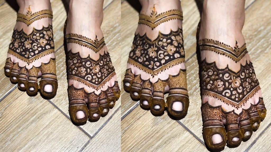 Karwa Chauth Mehndi: करवा चौथ पर चुनें एंकलेट स्टाइल पैर की मेहंदी डिजाइन 4 Karwa Chauth Mehndi: करवा चौथ पर चुनें एंकलेट स्टाइल पैर की मेहंदी डिजाइन