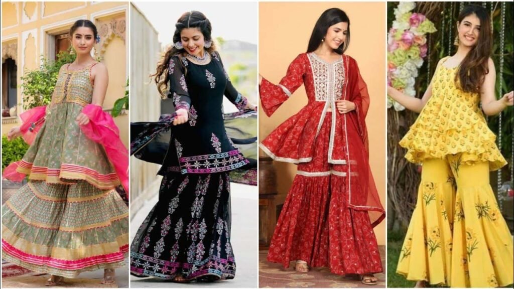 Fancy Sharara Suit: शरारा सूट में दिखेगा आपका ही जलवा, देख लें ये फैंसी डिजाइन