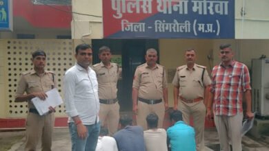 SINGRAULI - डीजल चोरी करने वाले 04 चोर सहित डीजल मोरवा पुलिस ने पकड़ा