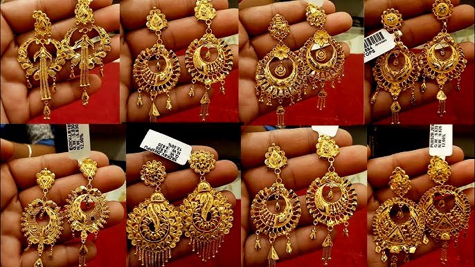 Gold Earrings Designs: ये नवीनतम डिज़ाइन आपको एक खूबसूरत लुक देंगे,देखें डिज़ाइन