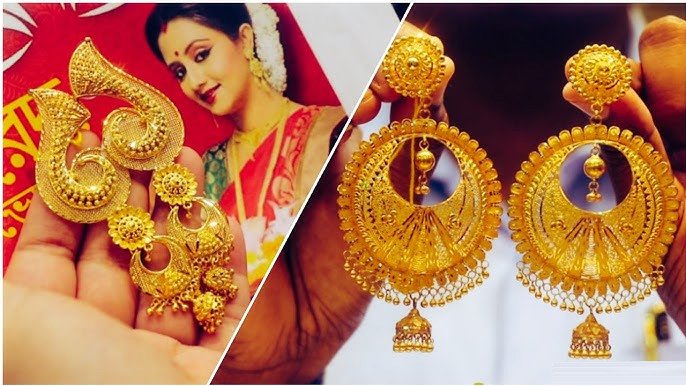Gold Earrings Designs: ये नवीनतम डिज़ाइन आपको एक खूबसूरत लुक देंगे,देखें डिज़ाइन
