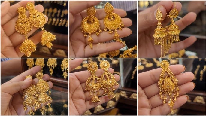 Gold Earrings Designs: ये नवीनतम डिज़ाइन आपको एक खूबसूरत लुक देंगे,देखें डिज़ाइन
