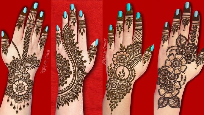 Karwa Chauth Mehndi Design: हाथों में रचाएं पियां के नाम की मेहंदी देखें लेटेस्ट मेहंदी डिजाइन