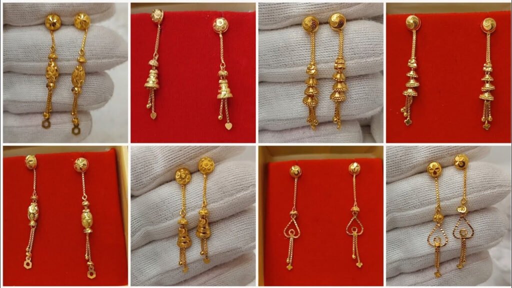 Gold Sui Dhaga Earring: करवा चौथ के लिए बेस्ट है, ये खूबसूरत गोल्ड सुई धागा ईयररिंग, देंगे रॉयल लुक