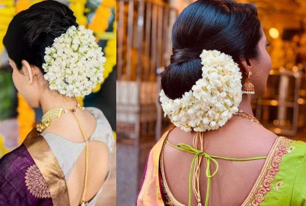 Karwa Chauth Hairstyle 2025 पर इन आर्टिफिशियल गजरा से आप भी बना सकती हैं सुंदर सा बन