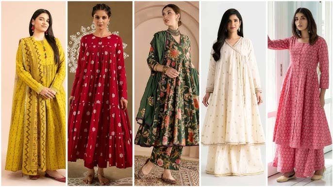Anarkali Suit Design: फेस्टिव सीजन के लिए देखें ट्रेंडी अनारकली सूट्स का शानदार कलेक्शन