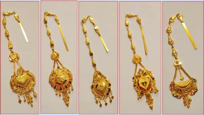 Gold Maang Tikka Design: ये खूबसूरत मांग टीका डिज़ाइन हर किसी पर जंचेंगे, देखें तस्वीरें
