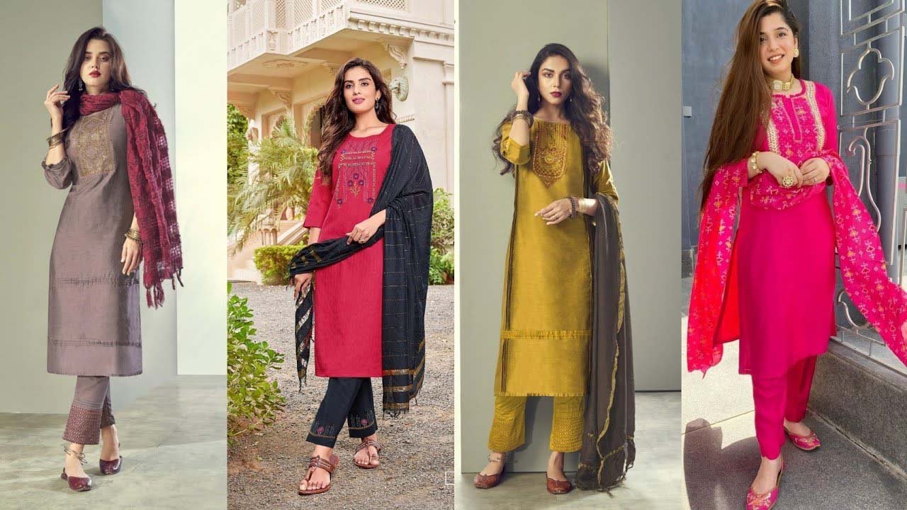 Pakistani Pant Suit Design: पैंट-प्लाजो का फैशन हुआ पुराना, अब पाकिस्तानी पैंट पसंद कर रहीं लड़कियां 1 Pakistani Pant Suit Design: पैंट-प्लाजो का फैशन हुआ पुराना, अब पाकिस्तानी पैंट पसंद कर रहीं लड़कियां