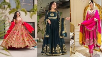 Anarkali Suit Design: फेस्टिव सीजन के लिए देखें ट्रेंडी अनारकली सूट्स का शानदार कलेक्शन 12 Anarkali Suit Design: ये ट्रेंडी फ्रॉक सूट पहनेंगी तो सबका ध्यान अपनी ओर आकर्षित करेंगी