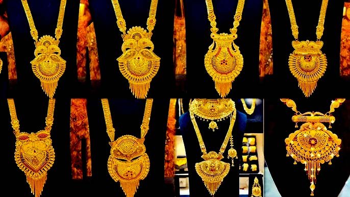 Gold Rani Haar design: इन दिनों ट्रेंड में है ये गोल्ड रानी हार डिज़ाइन, देखे लेटेस्ट कलेक्शन