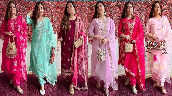 Kurta Set Design: नए ट्रेंडी कुर्ता सेट में शाही लुक पाएँ