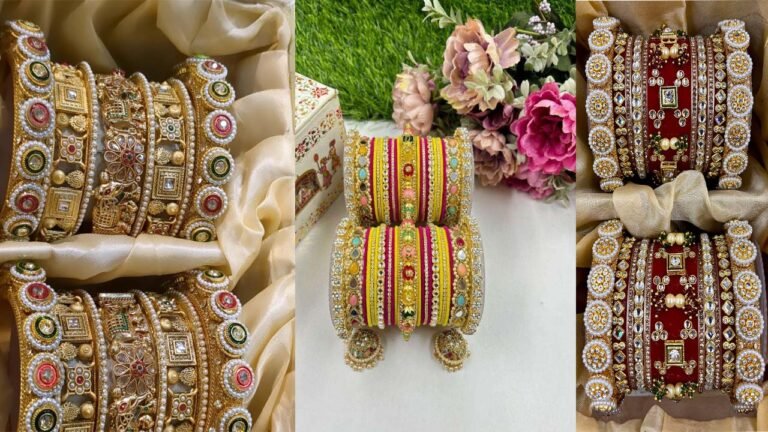 Bridal Bangle Designs: खूबसूरत हाथों के लिए ट्रेंडी और फैशनेबल चूड़ियाँ