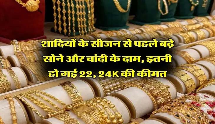 Gold Price Today : शादी के मौसम से पहले सोने का बढ़ा भाव, जानें कीमत यहां