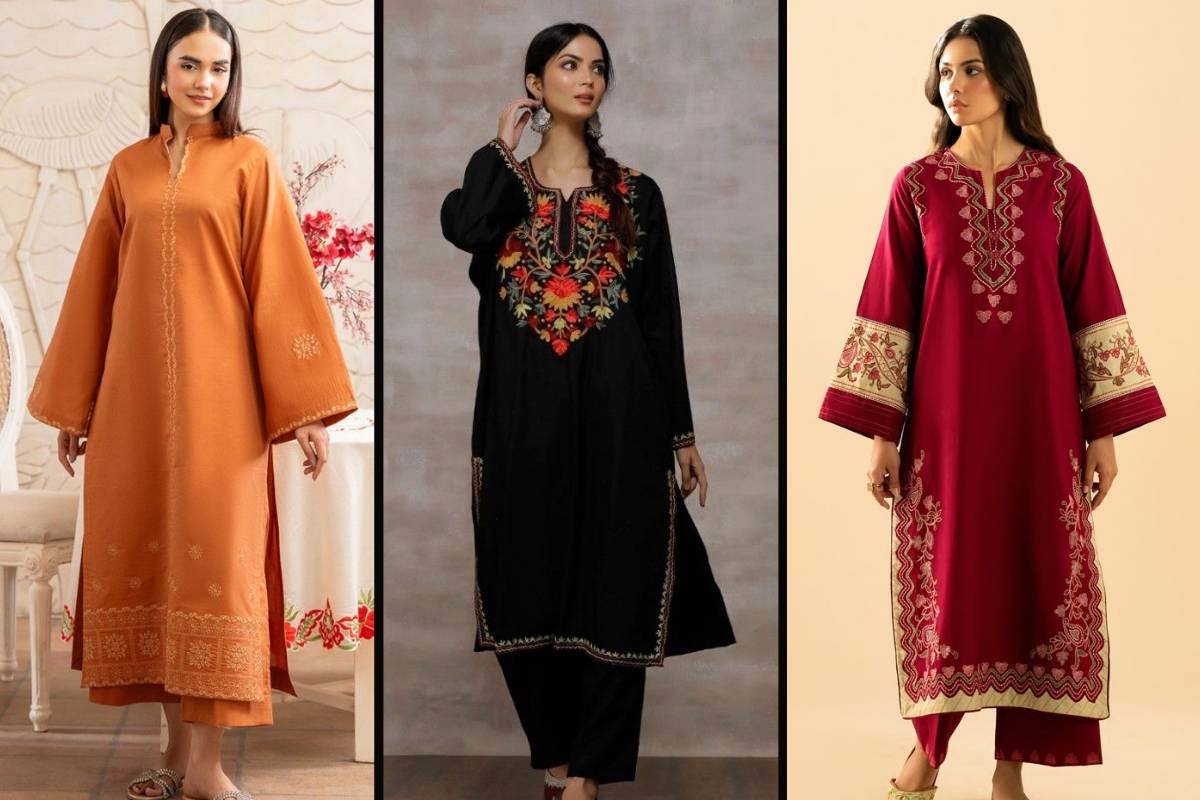 Kashmiri Kurti Designs: सर्दियों में हर मौके पर जचेंगी ये खूबसूरत कश्मीरी कुर्तियां